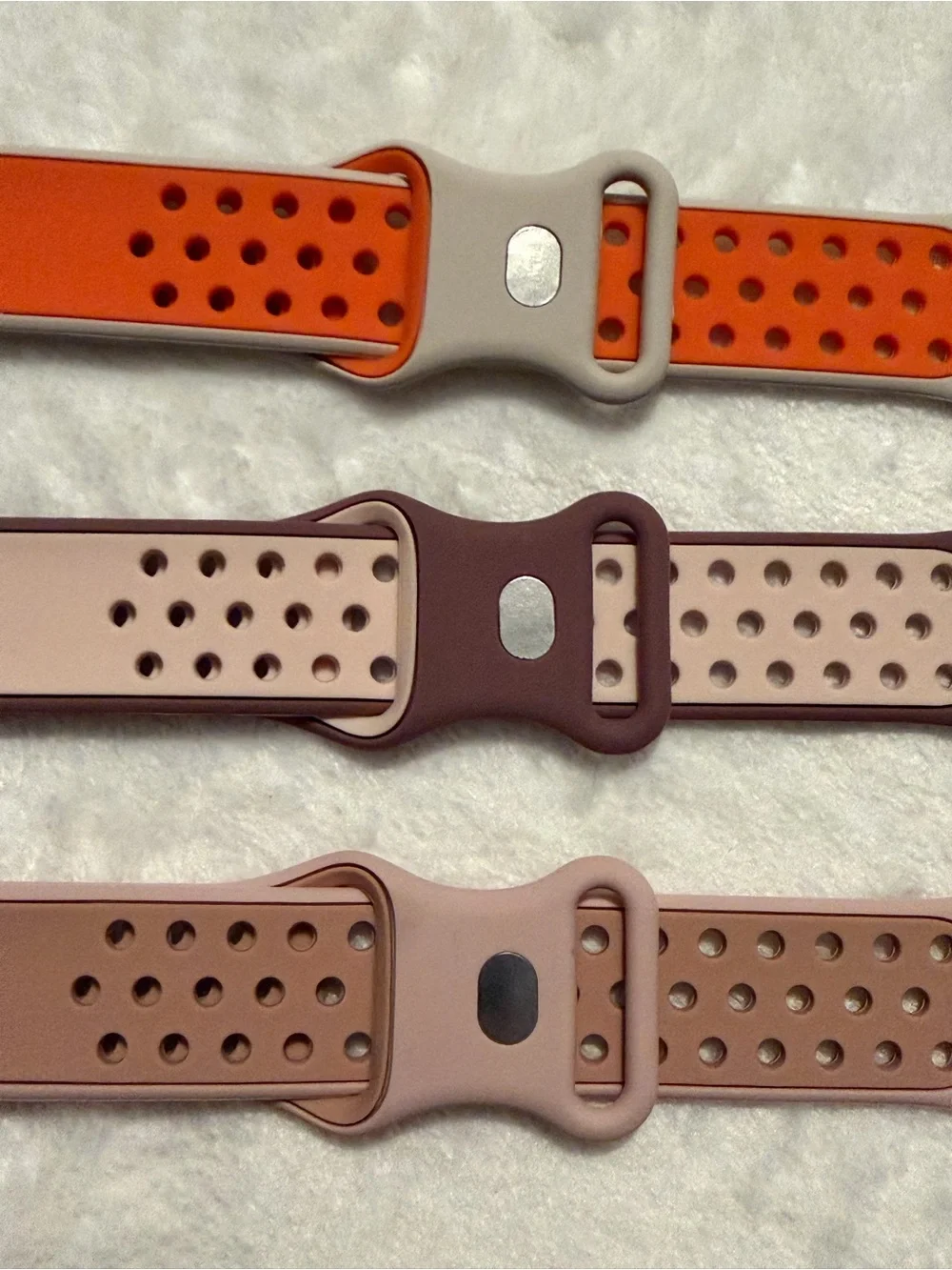 3 Pack Sport Bands Compatible with Apple Watch
